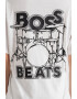 BOSS Tricou de bumbac cu imprimeu grafic - Pled.ro