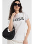 BOSS Tricou de bumbac cu imprimeu logo - Pled.ro