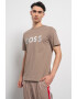 BOSS Tricou de bumbac cu imprimeu logo Ocean - Pled.ro