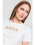 BOSS Tricou de bumbac organic cu imprimeu logo - Pled.ro