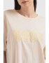 BOSS Tricou supradimensionat cu logo - Pled.ro