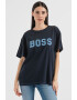 BOSS Tricou supradimensionat cu logo - Pled.ro