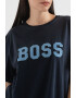 BOSS Tricou supradimensionat cu logo - Pled.ro