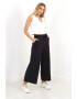 BRAVE SOUL Pantaloni crop cu croiala ampla Petra - Pled.ro