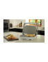 Breville Sandwich-maker Panini 1000 W DuraCeramic 2-3 sandwich-uri Argintiu - Pled.ro