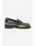 Bronx Pantofi loafer din piele cu aspect metalizat Al-My - Pled.ro