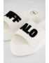 Buffalo Papuci de casa flatform cu logo - Pled.ro