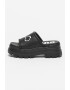 Buffalo Papuci flatform de piele ecologica Aspha - Pled.ro