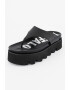 Buffalo Papuci flip-flop de piele ecologica cu platforma - Pled.ro