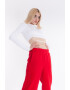 Cactus the Brand Bluza crop cu detaliu cu siret - Pled.ro