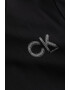 CALVIN KLEIN Bluza sport cu decolteu la baza gatului si detaliu cu logo pe piept - Pled.ro