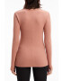 CALVIN KLEIN Bluza striata cu decolteu adanc - Pled.ro