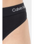 CALVIN KLEIN Chiloti tanga din amestec de bumbac cu imprimeu - Pled.ro