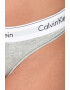 CALVIN KLEIN Chiloti tanga din amestec de modal cu banda logo in talie - Pled.ro