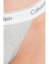 CALVIN KLEIN Chiloti tanga din amestec de modal cu banda logo in talie - Pled.ro