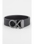 CALVIN KLEIN Curea de piele cu catarama in forma de logo - Pled.ro