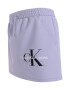 CALVIN KLEIN Fusta de bumbac organic cu logo brodat - Pled.ro