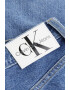 CALVIN KLEIN JEANS Blugi scurti cu terminatii franjurate - Pled.ro