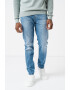 CALVIN KLEIN JEANS Blugi slim fit cu aspect decolorat - Pled.ro