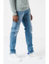 CALVIN KLEIN JEANS Blugi slim fit cu aspect decolorat - Pled.ro