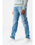 CALVIN KLEIN JEANS Blugi slim fit cu aspect decolorat - Pled.ro