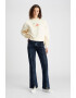 CALVIN KLEIN JEANS Bluza de trening de bumbac organic si logo - Pled.ro