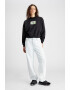 CALVIN KLEIN JEANS Bluza de trening de bumbac organic si logo - Pled.ro