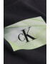 CALVIN KLEIN JEANS Bluza de trening de bumbac organic si logo - Pled.ro