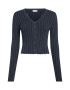 CALVIN KLEIN JEANS Cardigan cambrat de bumbac organic cu aspect striat - Pled.ro