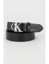 CALVIN KLEIN JEANS Curea de piele cu catarama cu logo metalic - Pled.ro