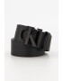 CALVIN KLEIN JEANS Curea din piele cu catarama cu logo - Pled.ro