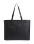 CALVIN KLEIN JEANS Geanta shopper din piele ecologica cu logo in relief - Pled.ro