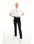 CALVIN KLEIN JEANS Pantaloni slim fit din amestec de modal cu talie inalta - Pled.ro