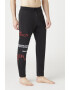 CALVIN KLEIN JEANS Pantaloni sport din amestec de bumbac organic cu imprimeu logo - Pled.ro