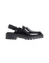 CALVIN KLEIN JEANS Pantofi loafer de piele cu velcro - Pled.ro