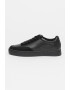 CALVIN KLEIN JEANS Pantofi sport low-cut de piele si piele intoarsa cu monograma - Pled.ro