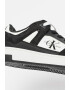 CALVIN KLEIN JEANS Pantofi sport low-cut din piele ecologica cu insertii din piele nabuc - Pled.ro