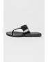 CALVIN KLEIN JEANS Papuci flip-flop de piele ecologica lacuita - Pled.ro