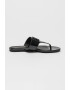 CALVIN KLEIN JEANS Papuci flip-flop de piele ecologica lacuita - Pled.ro