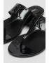 CALVIN KLEIN JEANS Papuci flip-flop de piele ecologica lacuita - Pled.ro