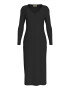 CALVIN KLEIN JEANS Rochie cu decolteu in V si slit lateral - Pled.ro