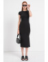 CALVIN KLEIN JEANS Rochie midi cu croiala bodycon si slit lateral - Pled.ro