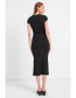 CALVIN KLEIN JEANS Rochie midi cu croiala bodycon si slit lateral - Pled.ro