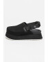 CALVIN KLEIN JEANS Saboti din piele nabuc cu talpa flatform - Pled.ro