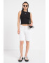 CALVIN KLEIN JEANS Top striat din amestec de lyocell - Pled.ro