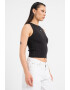 CALVIN KLEIN JEANS Top striat din amestec de lyocell - Pled.ro