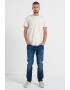 CALVIN KLEIN JEANS Tricou de bumbac cu decolteu la baza gatului - Pled.ro