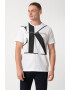 CALVIN KLEIN JEANS Tricou din bumbac organic cu imprimeu logo supradimensionat - Pled.ro