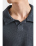 CALVIN KLEIN JEANS Tricou polo cu aspect texturat - Pled.ro