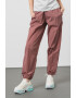 CALVIN KLEIN Pantaloni relaxed fit cu banda logo pe spate si talie elastica - Pled.ro